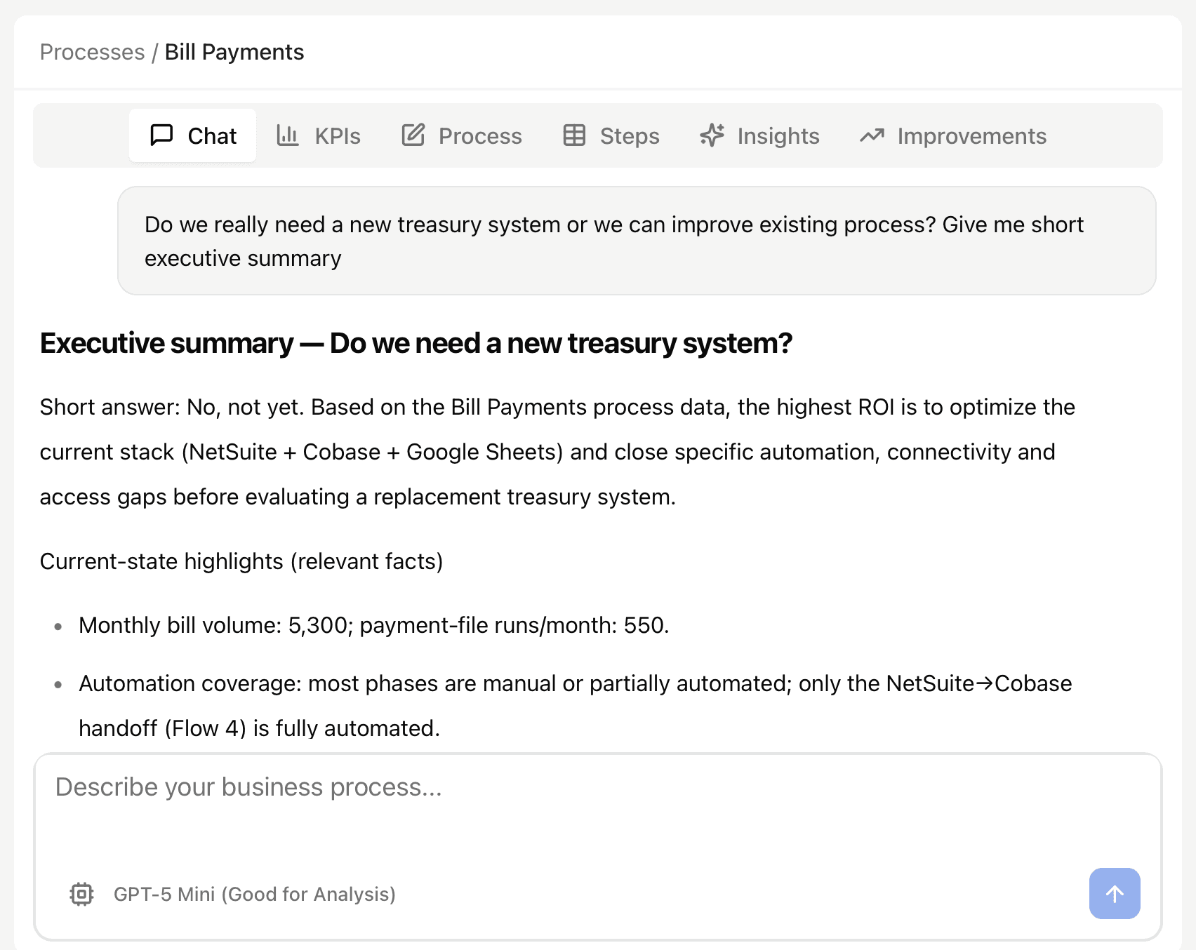 Chat with any process, from L0 to L4
