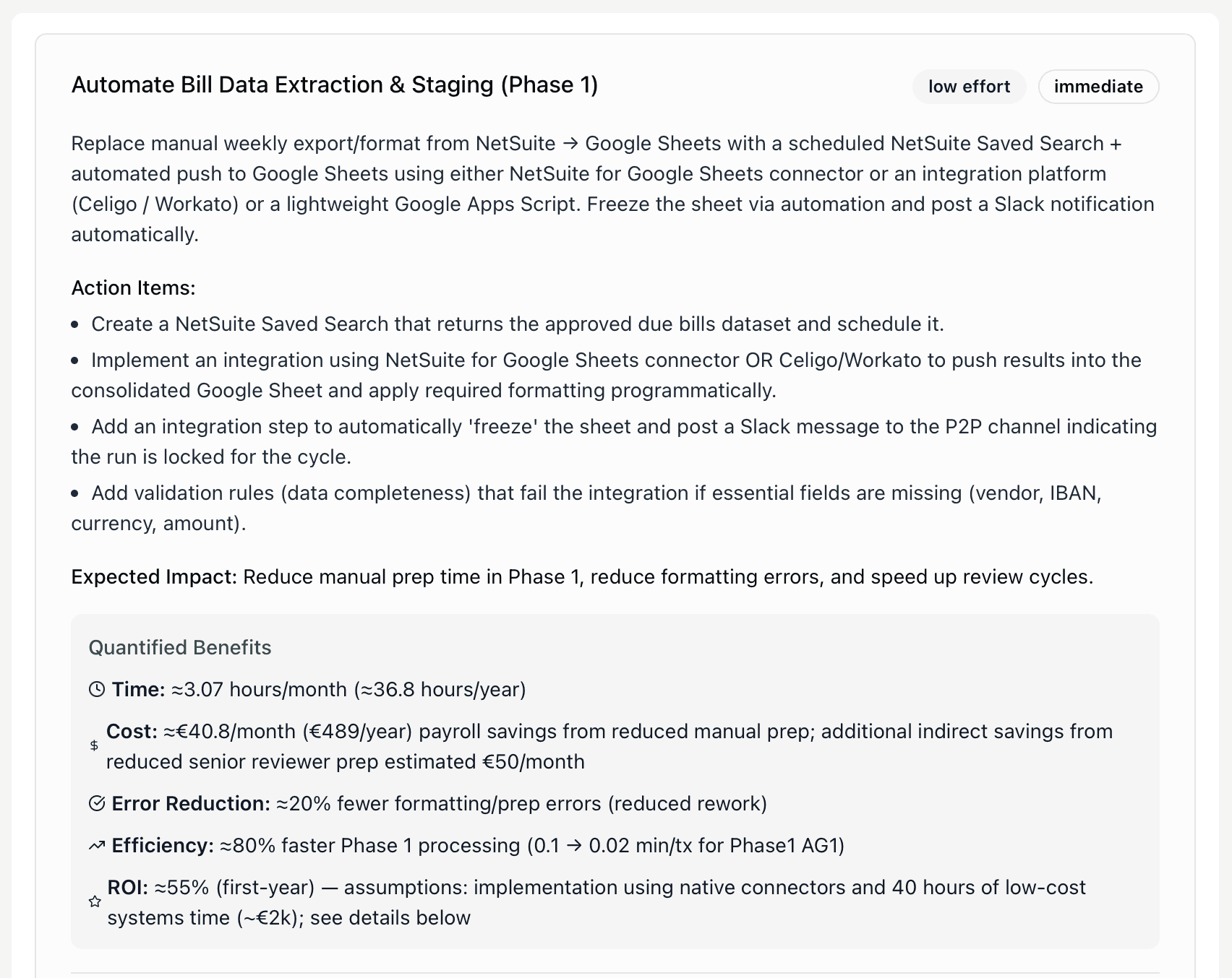 Let trusted models triage inefficiencies for you